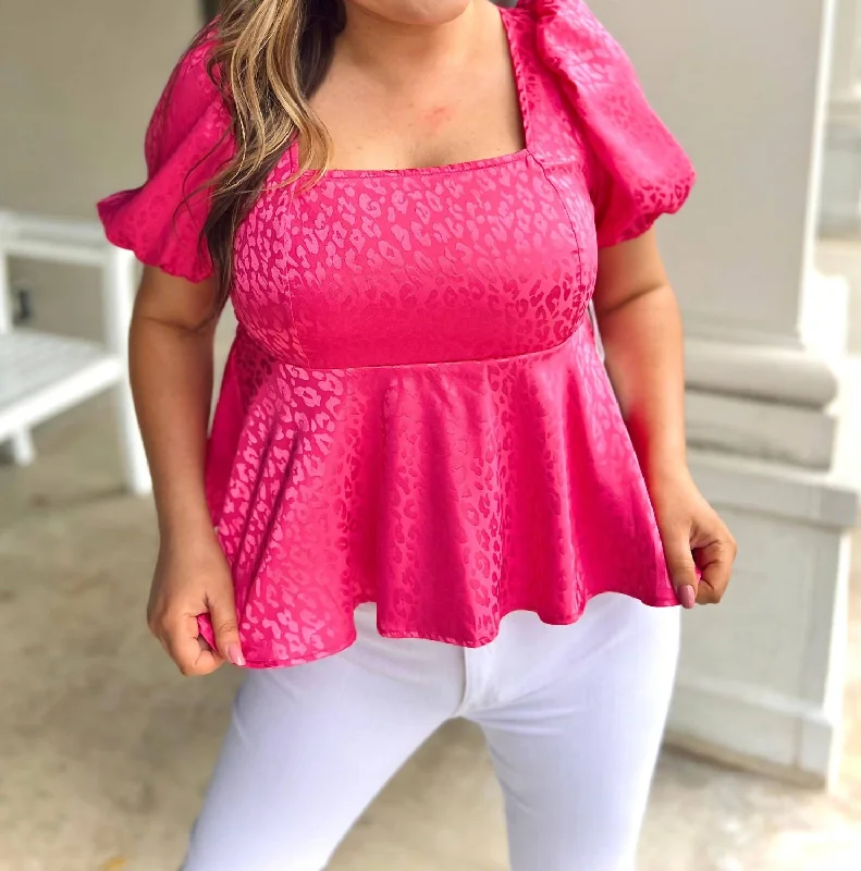 Amelia Top In Sassy Timeless Elegant