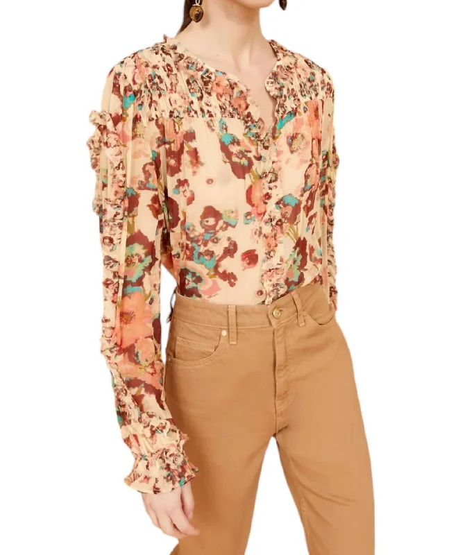 Andi Blouse In Camellia Redefining Women's Style