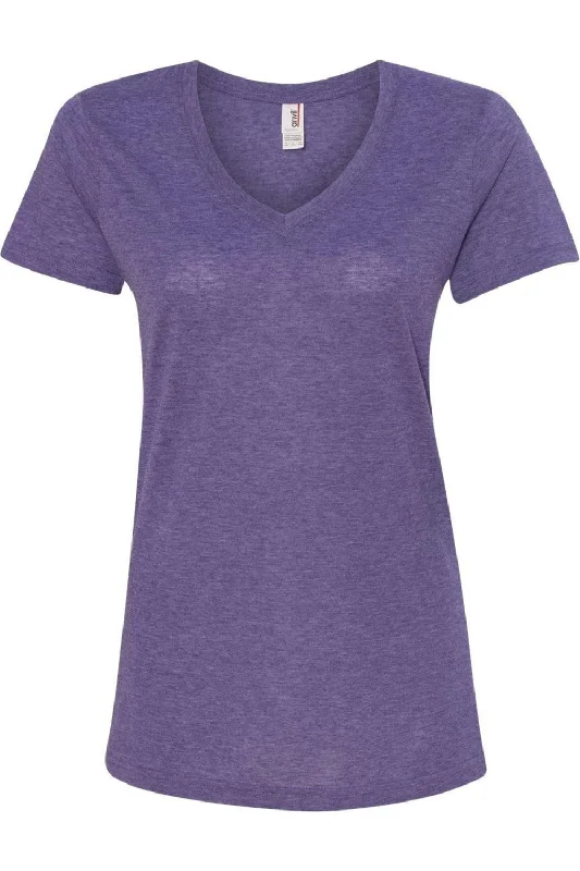 Anvil Women´s Featherweight V-Neck T-Shirt Seasonal Trend