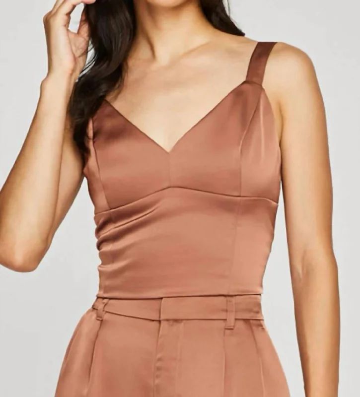 Astrid Top In Chai Versatile Wardrobe Essentials