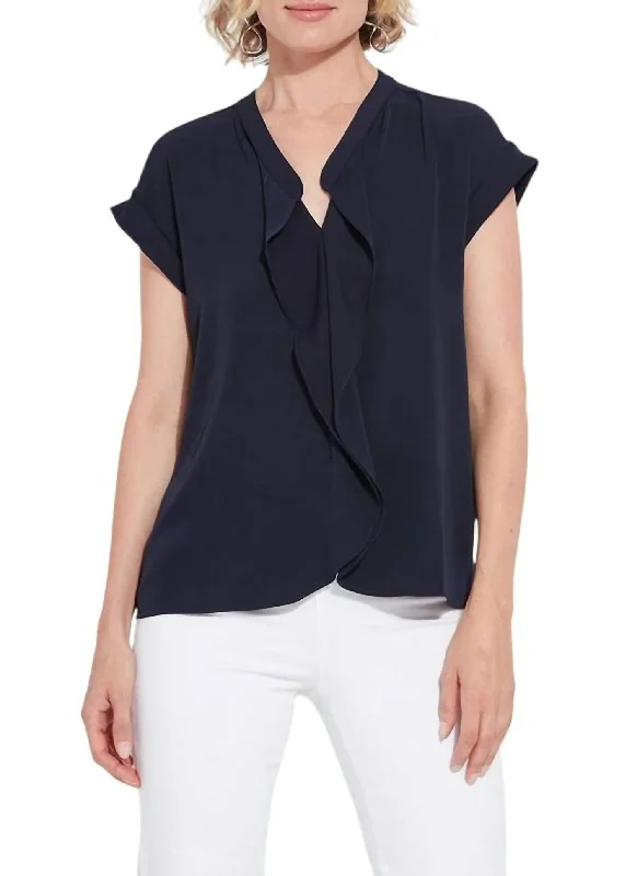 Aurelia Top In True Navy Absurdly Cheap Sale