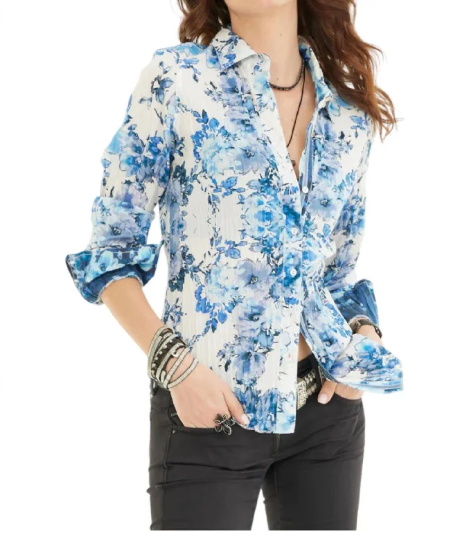 Bahai Button Down Shirt In White Trendy New Clothes