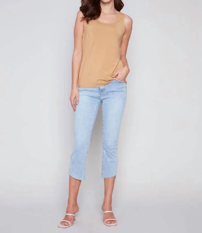 Bamboo Camisole In Corn Casual Chic Clothing