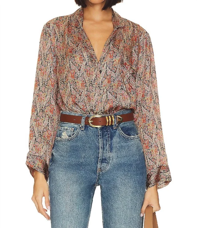 Bask Top In Ornate Paisley Anniversary Sale