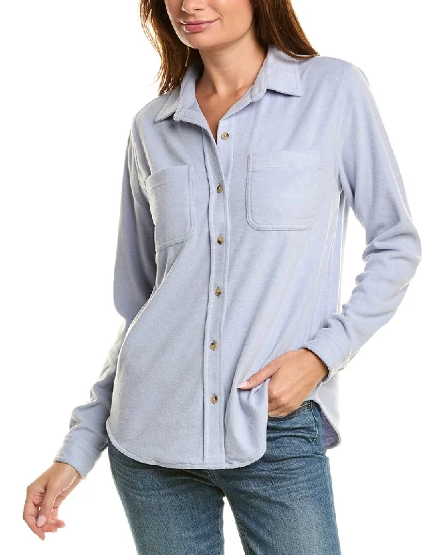 beachlunchlounge Sally Brushed Flannel Shirt Urban Femme Streetwear