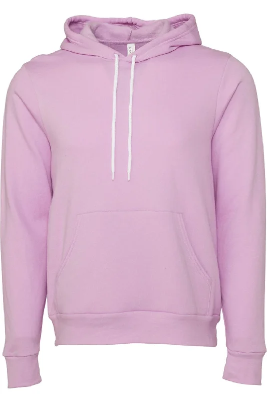 Bella + Canvas Unisex Pullover Polycotton Fleece Hooded Sweatshirt / Hoodie Dreamy Draping