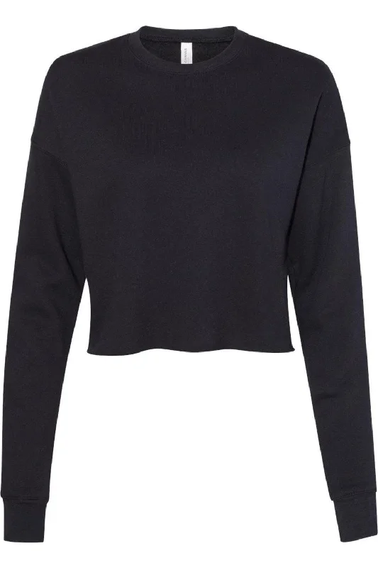 BELLA + CANVAS Women´s Crop Crew Fleece Bid Farewell To The Old Season