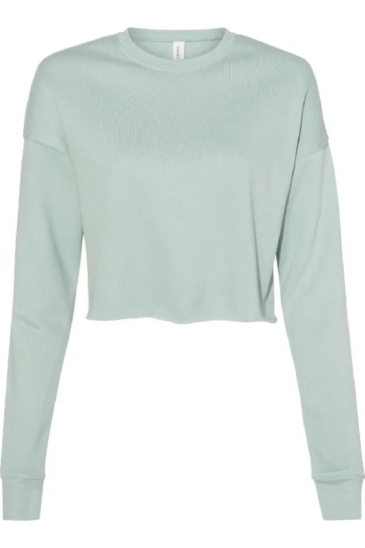 BELLA + CANVAS Women´s Crop Crew Fleece Feminine Charm