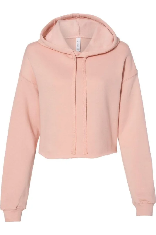 BELLA + CANVAS Women´s Crop Fleece Hoodie You'Ll Love Us Because