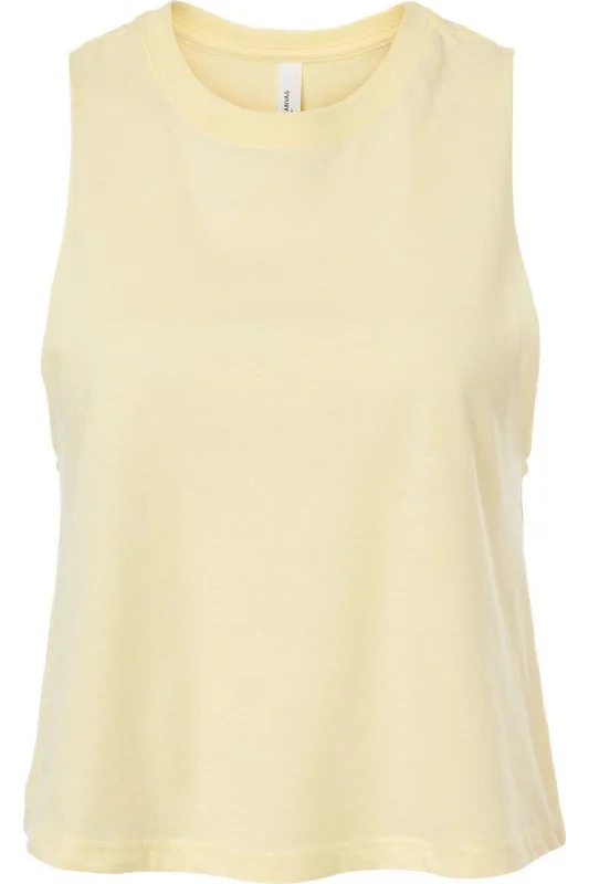 BELLA + CANVAS Women´s Racerback Crop Tank Contemporary Elegance