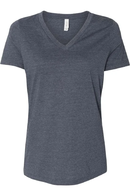 BELLA + CANVAS Women´s Relaxed Heather CVC V-Neck Tee Limited Time Offers