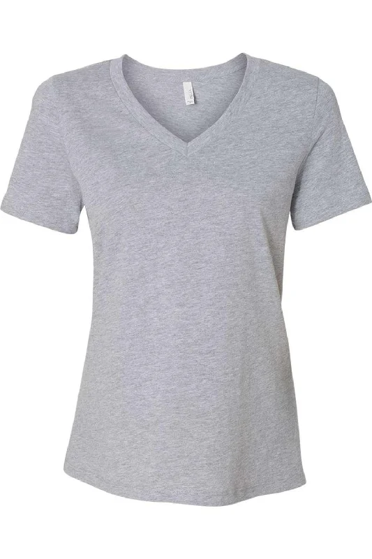 BELLA + CANVAS Women´s Relaxed Heather CVC V-Neck Tee Vintage Charm