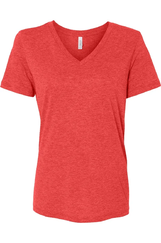 BELLA + CANVAS Women´s Relaxed Triblend Short Sleeve V-Neck Tee Gift Ideas