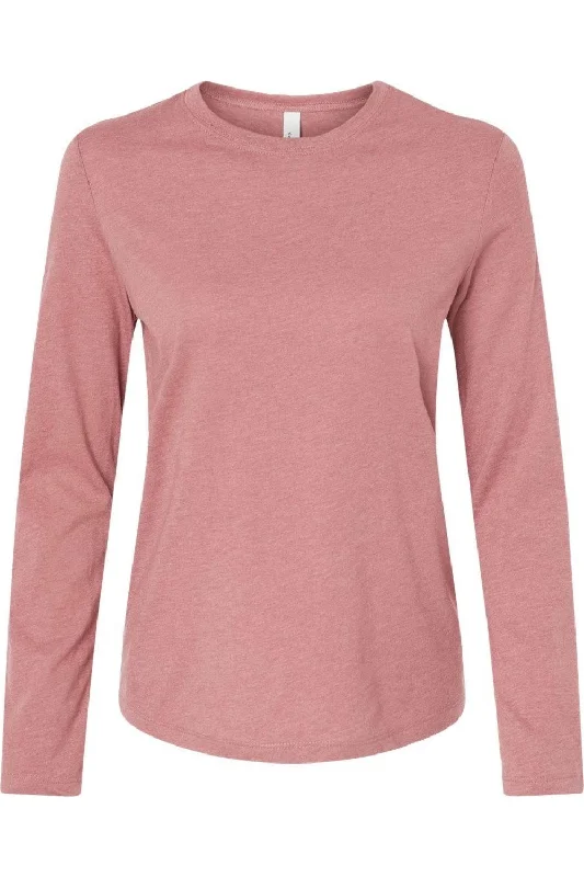 BELLA + CANVAS Womens Jersey Long Sleeve Tee Clearance Event