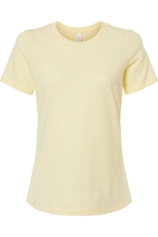 BELLA + CANVAS Womens Relaxed Fit Heather CVC Tee Seasonal Trend