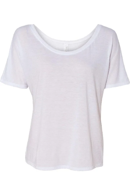 BELLA + CANVAS Womens Slouchy Tee Travel Essentials