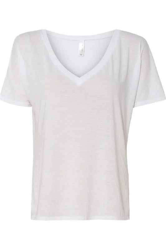 BELLA + CANVAS Womens Slouchy V-Neck Tee Exclusive Discounts