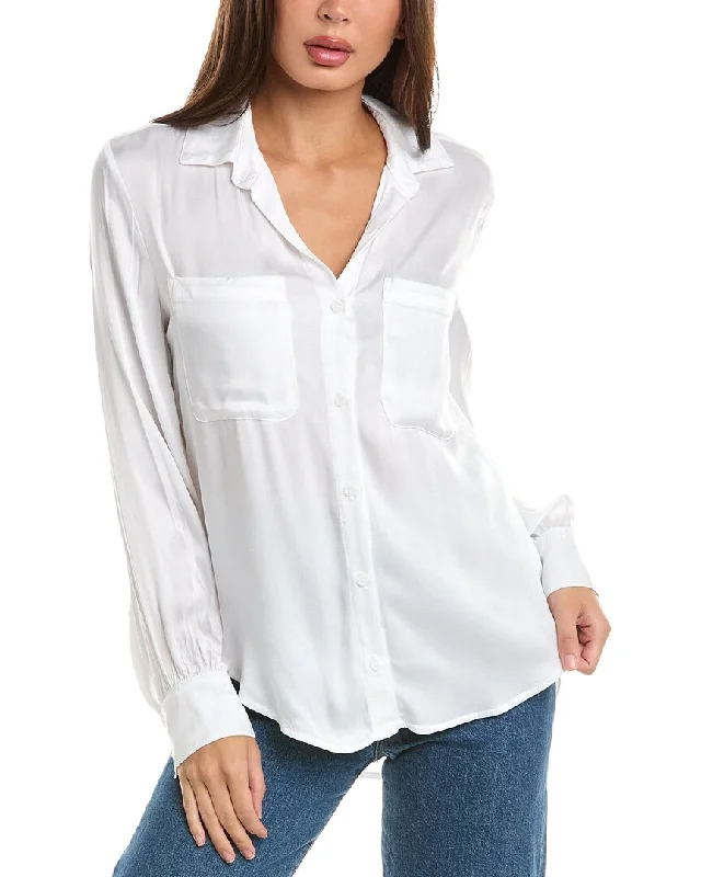 Bella Dahl Two Pocket Bishop Sleeve Shirt Grab Romantic Date - Night Styles Now