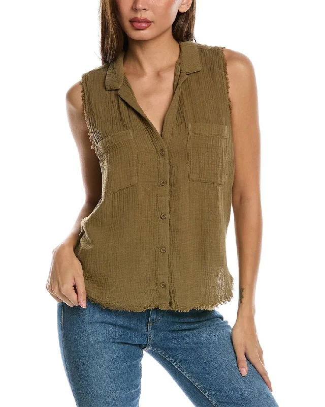 Bella Dahl Two-Pocket Tank Top End Of Season Sale