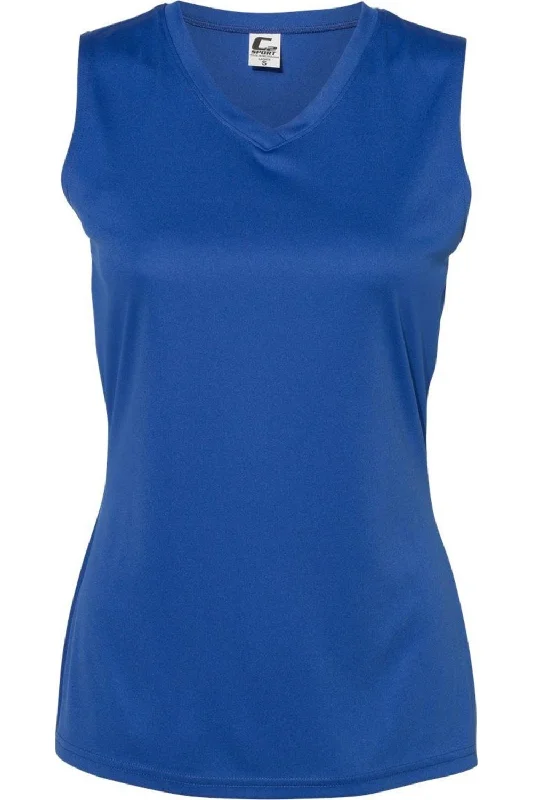 C2 Sport Women´s Sleeveless V-Neck T-Shirt Everyday Glamour