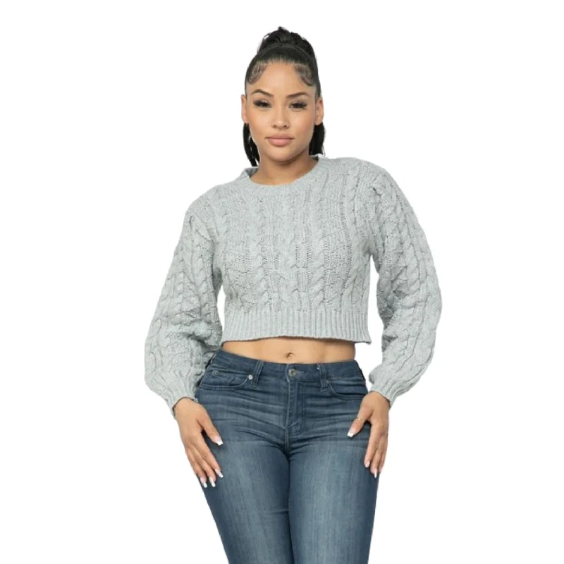 Cable Pullover Top Daily Essentials