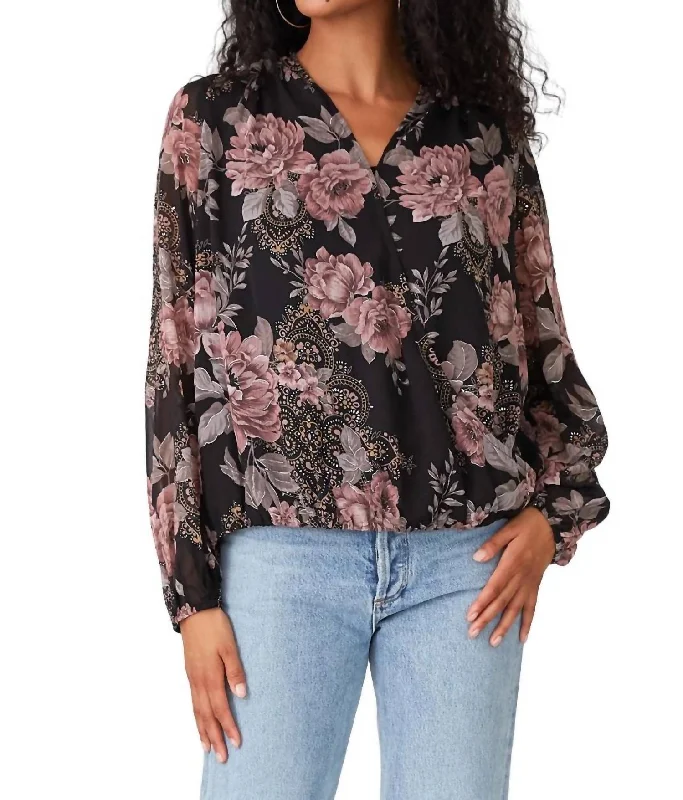 Catia Blouse In Black Mega Sale