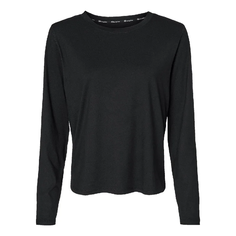 Champion Women's Sport Soft Touch Long Sleeve T-Shirt Modern Glamour