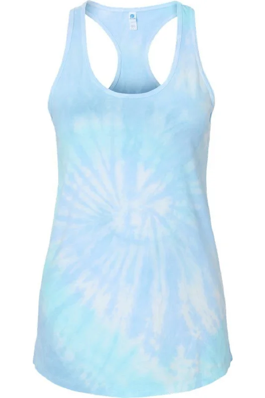 Colortone Tie-Dyed Racerback Tank Top Chic & Cozy Apparel