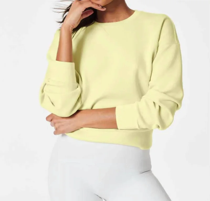 Crewneck Airessential In Lemon Lime Alluring Design