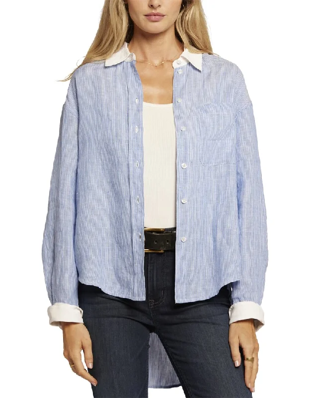 Current/Elliott The Candid Linen Shirt Budget Saver