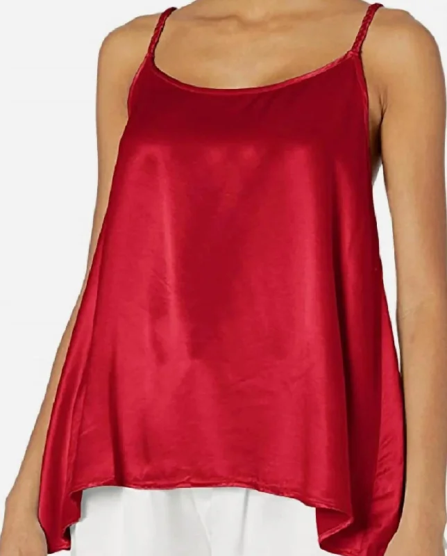 Daisy Cami In Red Fashion Sale