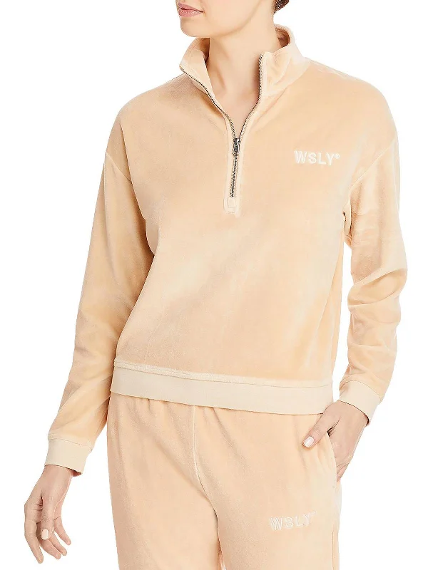 Eco Plush Womens Velour Comfy Sweatshirt Luxe Women's Apparel