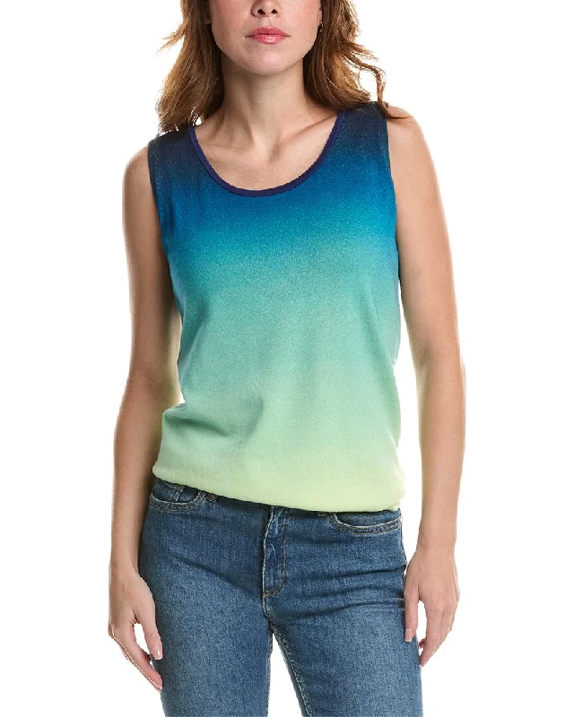 Edinburgh Knitwear Ombre Tank Wardrobe Essentials