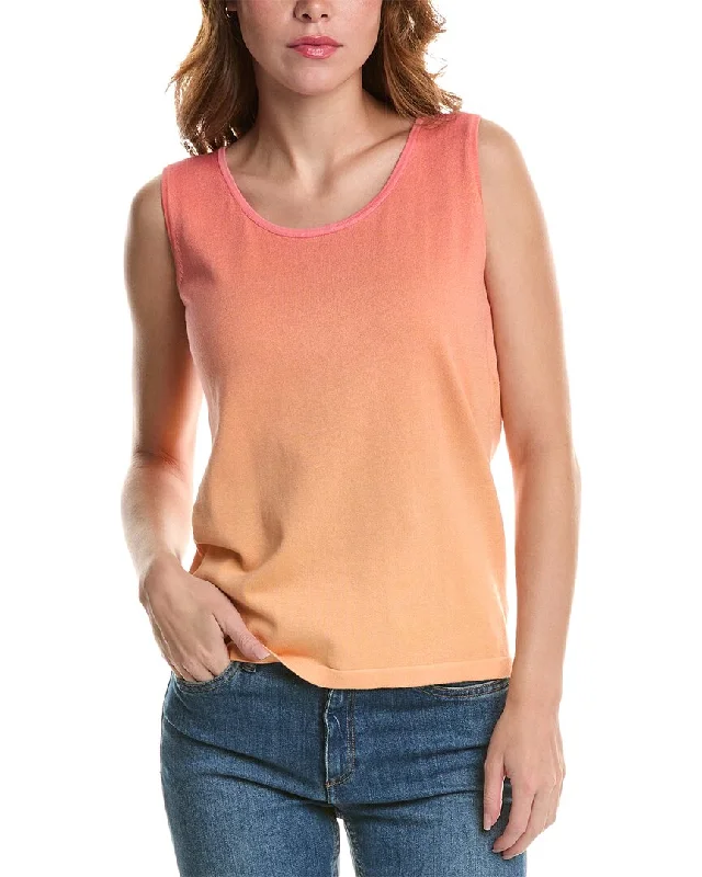 Edinburgh Knitwear Ombre Tank Elegant Style