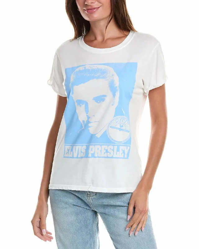 Elvis Graphic Tee In White Break Fashion Norms