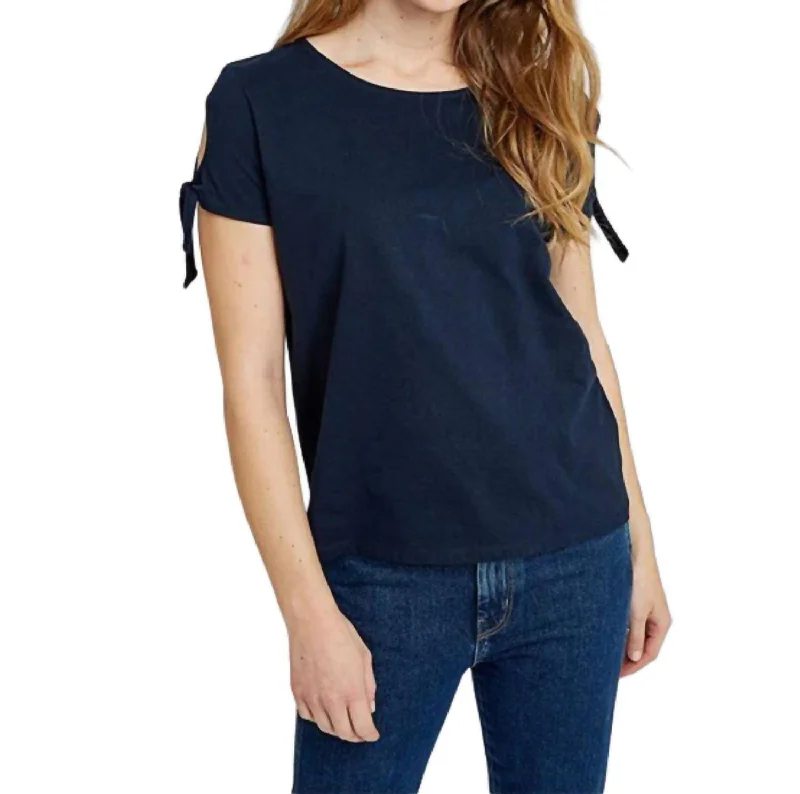 Emery Top In Navy Everyday Wear