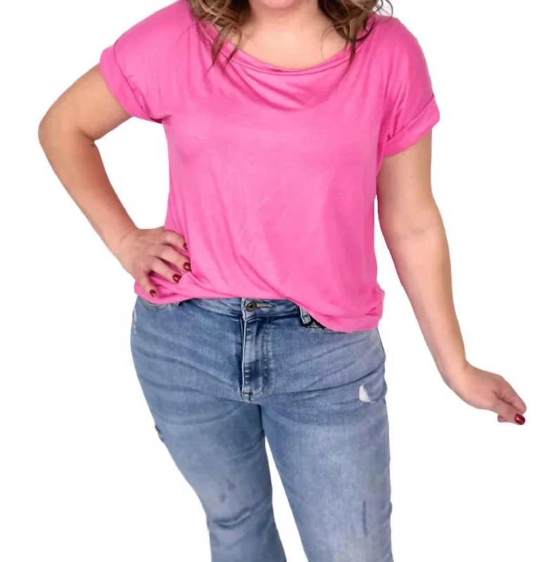 Emmie Top In Pink Trend Setting Threads