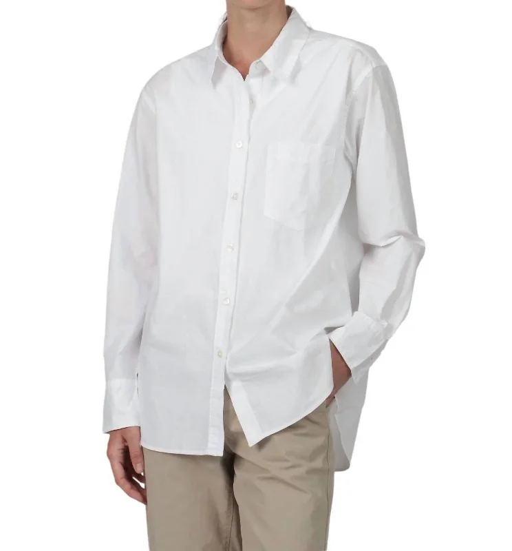 Everyday Shirt In White Exclusive Designer Collection