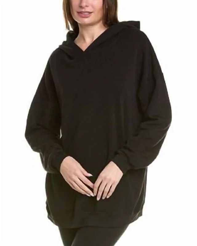 Everything Oversized Hoodie In Black Holiday Sale