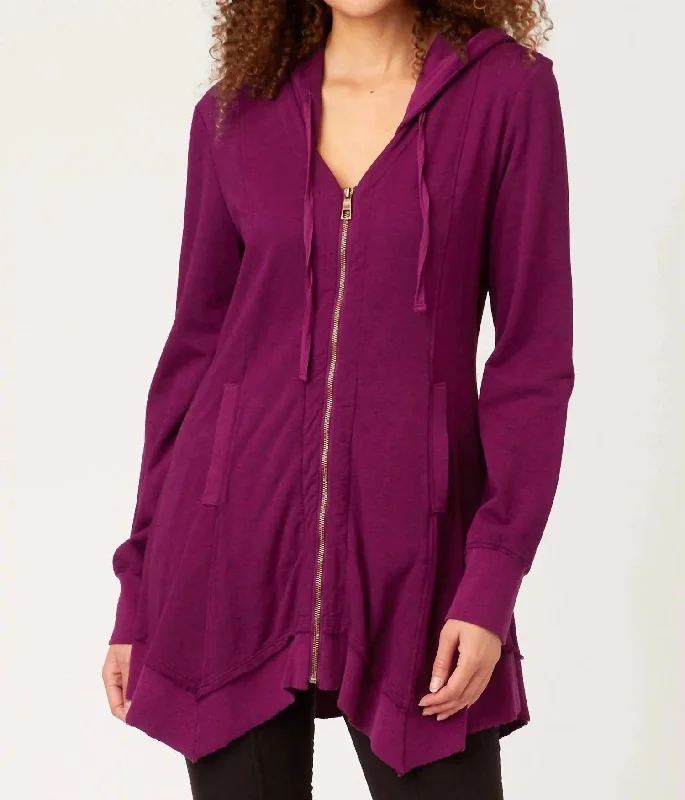 Fleece Merchantile Jacket In Anemone Chic Trend Collection