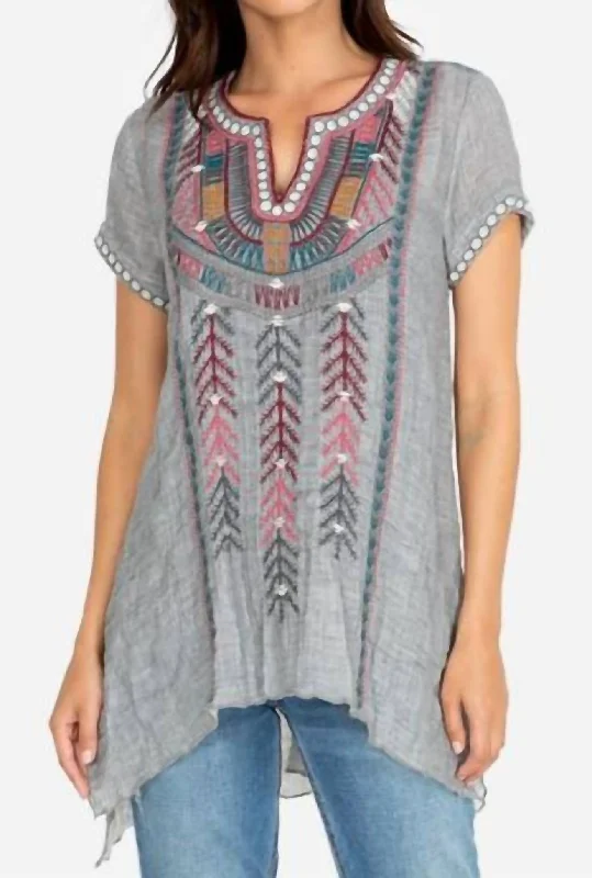 Gia Boho Drape In Grey Wardrobe Upgrade