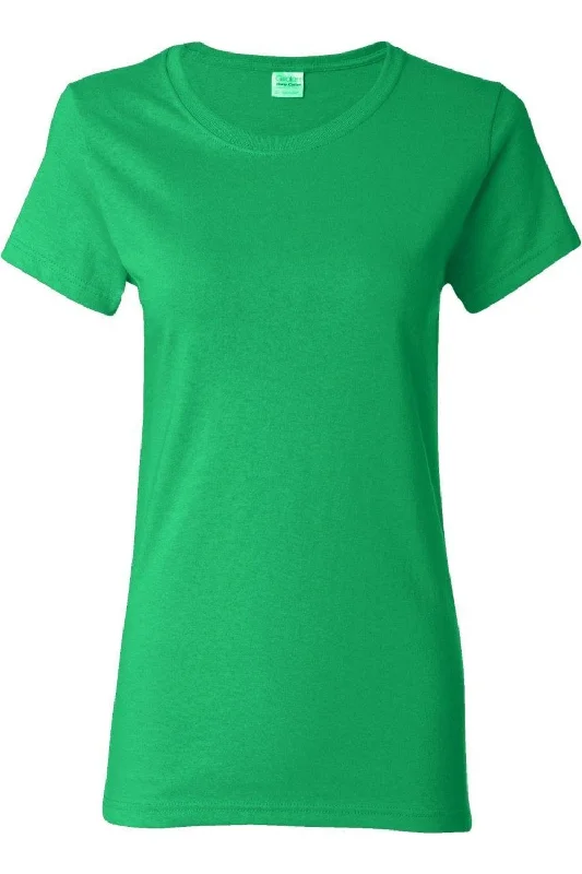 Gildan Heavy Cotton Womens T-Shirt Vibrant Femme Fashion