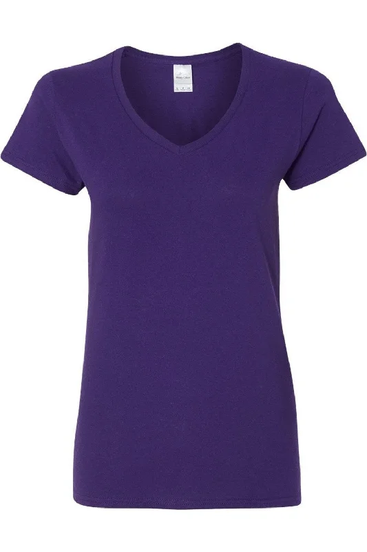 Gildan Heavy Cotton Womens V-Neck T-Shirt Fashion For Every Occasion