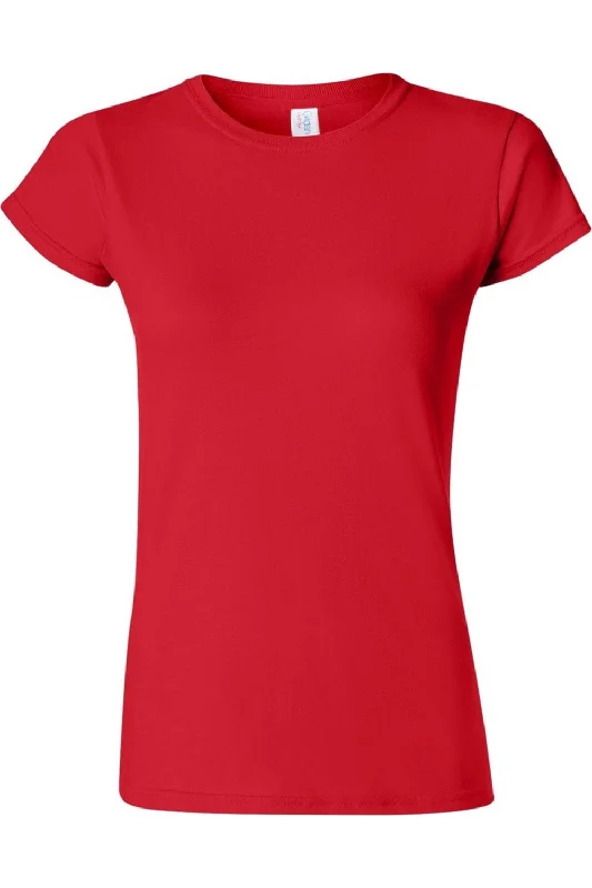 Gildan Ladies Soft Style Short Sleeve T-Shirt Designer Wear On Sale