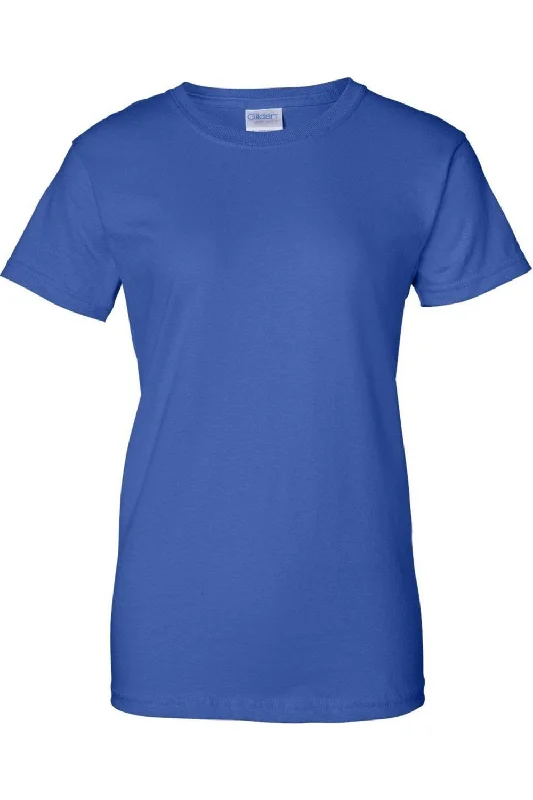 Gildan Ultra Cotton Womens T-Shirt Casual Chic