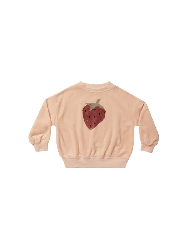 Girls Sweatshirt In Strawberry Hurry Before It's Gone