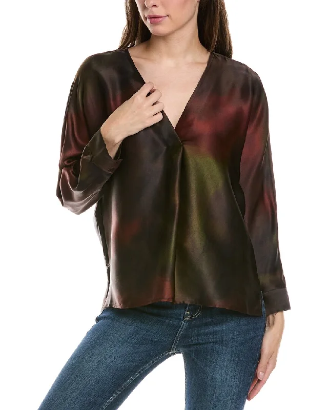 Go> by GoSilk Go Minimalist Silk Top Top Deals