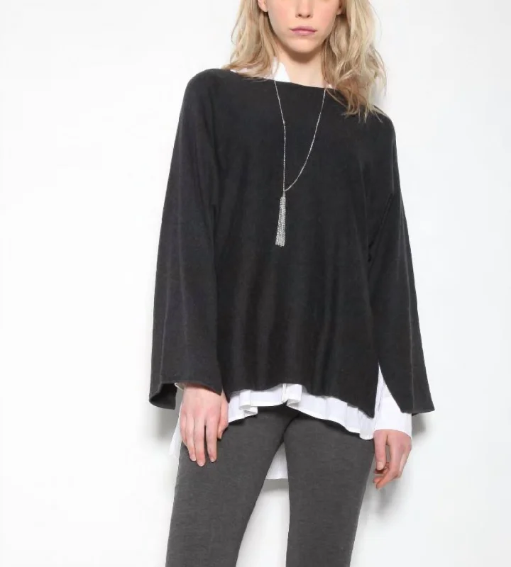 Go Swancho In Washed Black Top Deals