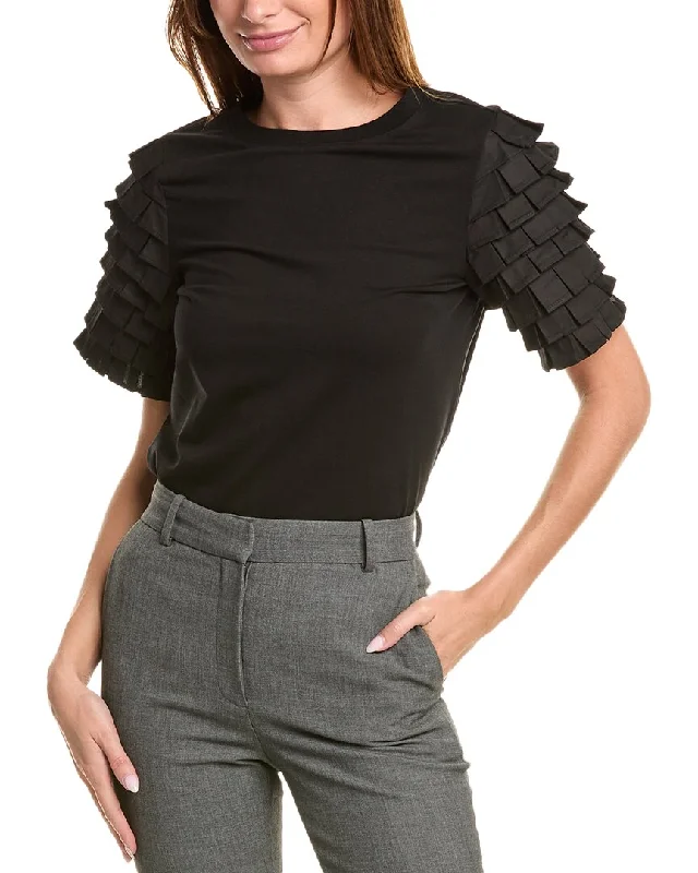 Gracia Layered Ruffle Top Fresh Styles, Fresh Deals