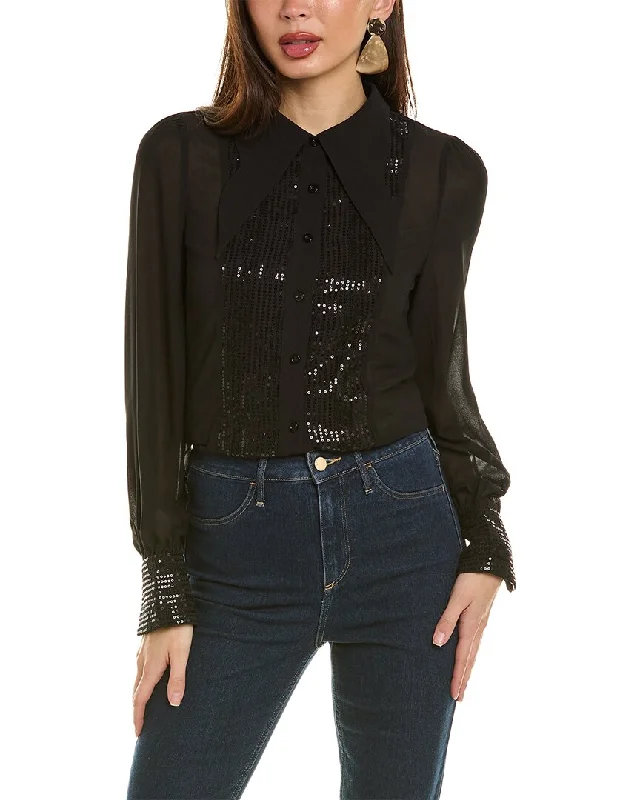 Gracia Sheer Shirt Chic Styles